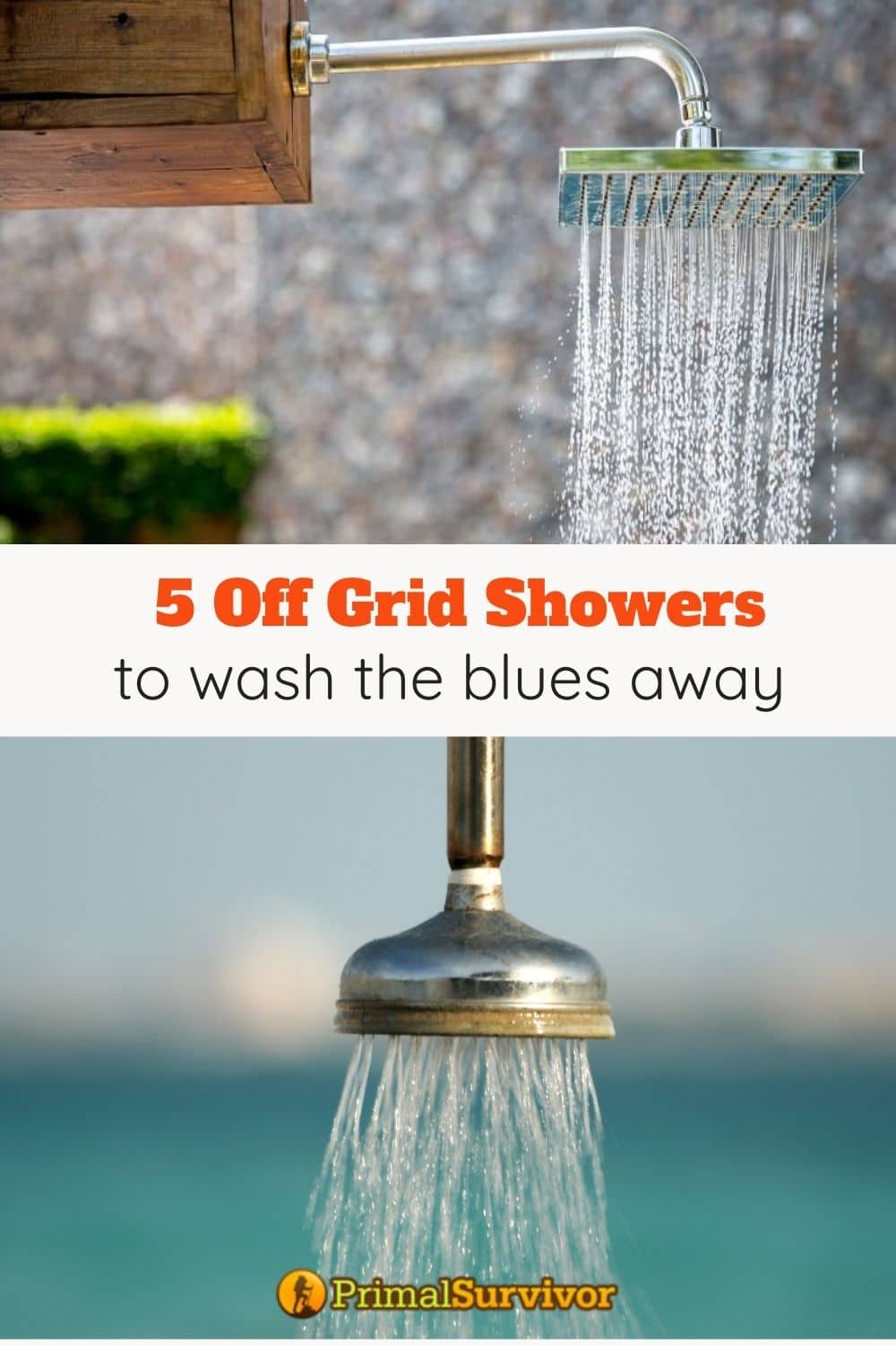 5 Off-Grid Shower Options To Wash The Blues Away